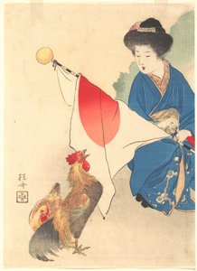 東天紅 文芸楽部 15巻1号口絵 de Takeuchi Keishū