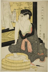 Espejo de la Elegancia (Furyu kesho kagami) de Tamagawa Shucho