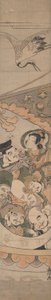 Siete dioses de la buena fortuna de Tanaka Masunobu
