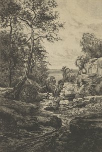 Sendero del Tamboril, Isla de Noirmoutier, siglo XIX