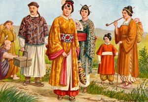 Trajes Chinos - Campesinos y Ciudadanos de Tancredi Scarpelli