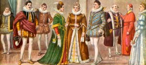 Traje de los Milaneses en 1598 de Tancredi Scarpelli