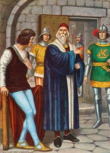 El Dogo Francesco Foscari ordenando a su hijo obedecer las órdenes de la República de Tancredi Scarpelli