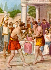 Boxeadores etruscos