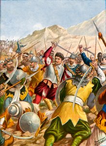Heroísmo del joven Capitán Cristóforo de Gama de Tancredi Scarpelli