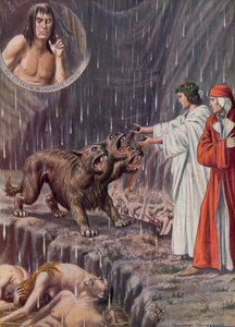 Ilustración para la Divina Comedia de Dante