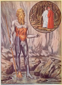 Ilustración para la Divina Comedia de Dante de Tancredi Scarpelli