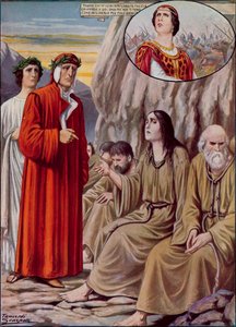 Ilustración para la Divina Comedia de Dante de Tancredi Scarpelli