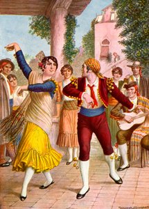 Bailarines españoles