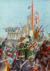 Altar de guerra usado en 1037-38 en la defensa de Milán contra Conrado II de Tancredi Scarpelli