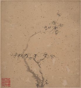 Ciruela en flor, 1840