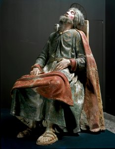 El ángel anunciando a José el nacimiento de Jesús (detalle) de Tanzio da Varallo