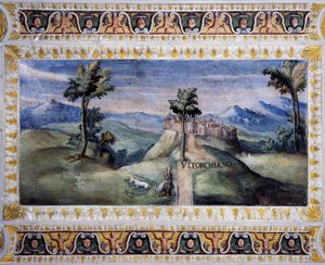 Vista de Vitorchiano de Tarquinio Ligustri