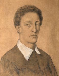 Retrato del poeta Alexander Blok, 1880-1921, 1906