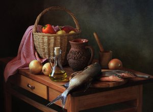 La abundancia de una cocina rústica de Tatyana Skorokhod