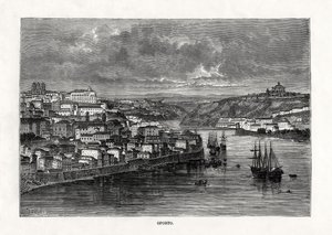 Oporto, Portugal, siglo XIX de Taylor