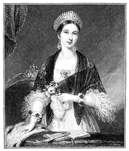 Reina Victoria, 1819-1901, siglo XIX de Taylor