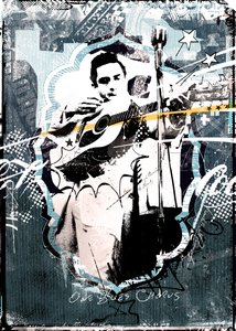 CASH, 2015 (Collage sobre lienzo) de Teis Albers