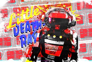 Pequeño rayo de la muerte, 2014 (técnica mixta sobre lienzo)