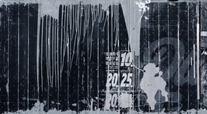 Caniche Doodle, 2015 (Collage sobre lienzo) de Teis Albers