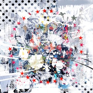 Tarde estrellada, 2015 (Collage sobre lienzo)