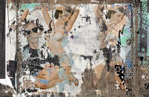 Taste of life, 2015 (Collage sobre lienzo) de Teis Albers