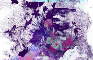 Tree Vein, 2016 (técnica mixta sobre lienzo)