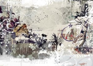 Tweeting Birds, 2015 (técnica mixta sobre lienzo)