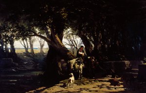 Ardenza u Olivar de Antignano de Telemaco Signorini