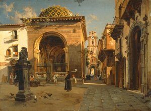 La logia Sedil Dominova en Sorrento de Teodoro Duclere