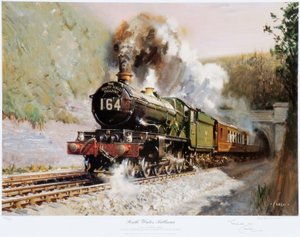 South Wales Pullman, c.1971 (impresión) de Terence Cuneo