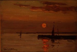 Atardecer, Concarneau, Bretaña de Terrick Williams