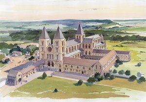 Priorato de Gisborough, Redcar y Cleveland, c. principios del siglo XV, c1995-c2005 de Terry Ball