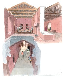 Castillo de Goodrich, siglo XII de Terry Ball