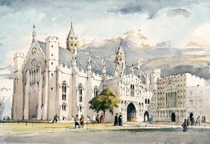 Antigua Guild Hall, Londres, c. 1450, c. 1990-2010 de Terry Ball