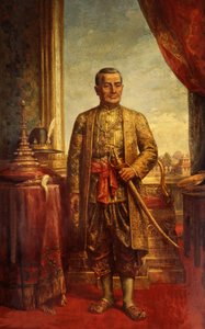 Retrato de Buda Yodfa Chulaloke