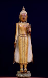 Buda de pie, estilo Ratanakosin de Thai School