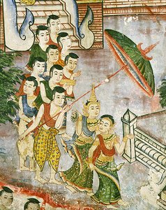Wiharn Laikarn, episodio de Jataka Sang Thong