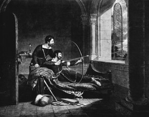 La muerte de Robin Hood, c. 1835, 1912