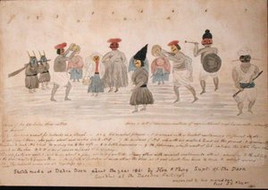 Boceto de la vida Gurkha en Dehra Dun, c.1821 de The Hon. Frederick Shore