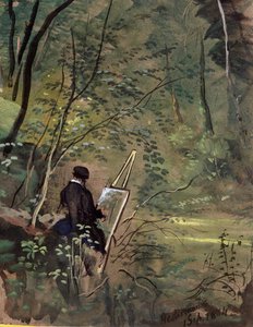 Bosques de Hestercombe, Somerset 1834