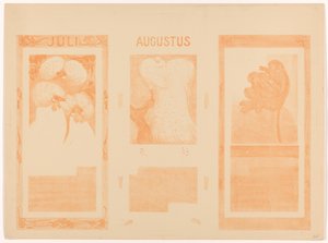 Calendarios de julio, agosto y noviembre de 1910