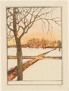 Paisaje de nieve