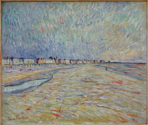 Casas en la playa I de Theo von Brockhusen