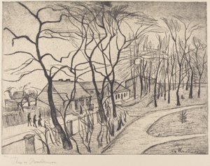 Paisaje de Theo von Brockhusen