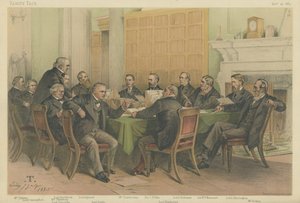 El Consejo de Gabinete 1883