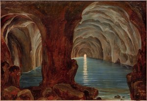 Gruta Azul en Capri de Theobald von Oer