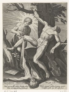 Apolo marchita a Marsyas
