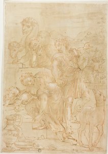 Isaac y Rebeca en el Pozo de Theodoor van Thulden
