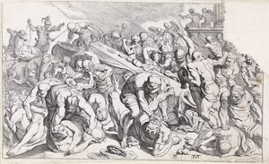 Asesinato de Agamenón y Casandra Los trabajos de Odiseo (título de la serie) de Theodoor van Thulden